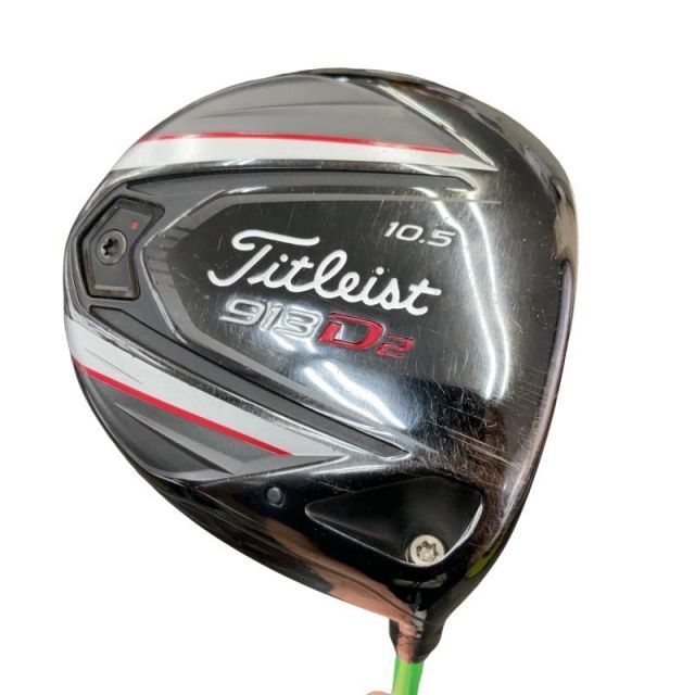 【中古】 タイトリスト 913 D2 10.5° ドライバー DR ATTAS 4U 6 (フレックスS) メンズ 男性用 右利き 右用 Dランク ゴルフクラブ