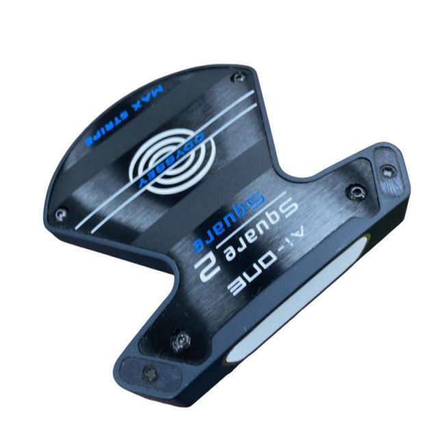 【中古】 オデッセイ Ai-ONE SQUARE 2 SQUARE MAX STRIPE 34インチ パター PT STROKE LAB 90 スチール (フレックスその他) メンズ 男性用 右利き 右用 Cランク ゴルフクラブ
