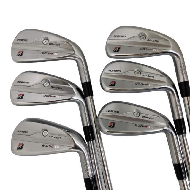【中古】 ブリヂストン BRIDGESTONE 233HF 6S アイアンセット IR NS PRO 850GH neo (フレックスS) メンズ 男性用 右利き 右用 Cランク ゴルフクラブ
