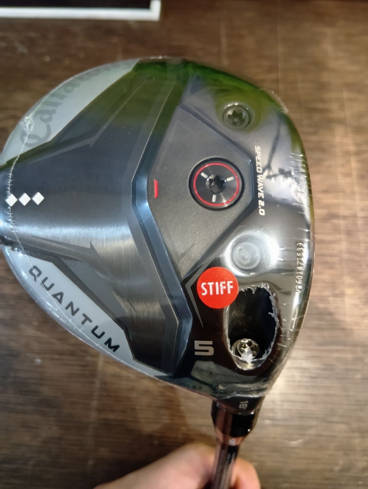 Fw【新品未使用品】キャロウェイ Quantum Triple Diamond 5w(18°)／S フェアウェイウッド メンズ 右用 VENTUS BLACK カーボン USA直輸入品 クアンタム 2026年モデル Callaway ゴルフクラブ(大崎店)