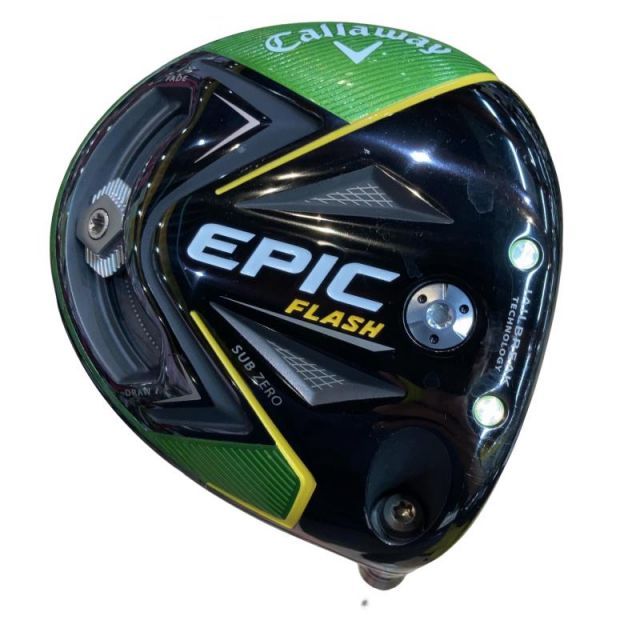 【中古】 キャロウェイ EPIC FLASH SUBZERO 10.5° ドライバー DR Speeder 661 EVOLUTION V (フレックスS) メンズ 男性用 右利き 右用 Cランク ゴルフクラブ