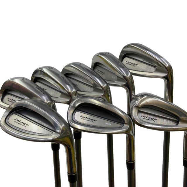 【中古】 ミズノ intage X3 8S アイアンセット IR intage XL02 (フレックスR) メンズ 男性用 右利き 右用 Cランク ゴルフクラブ