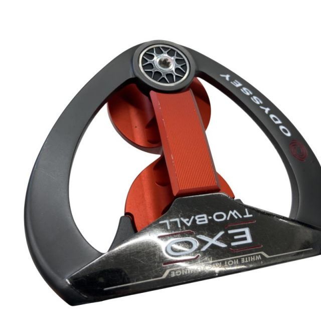 【中古】 オデッセイ EXO 2・BALL 34インチ パター PT スチール (フレックスその他) メンズ 男性用 右利き 右用 Dランク ゴルフクラブ