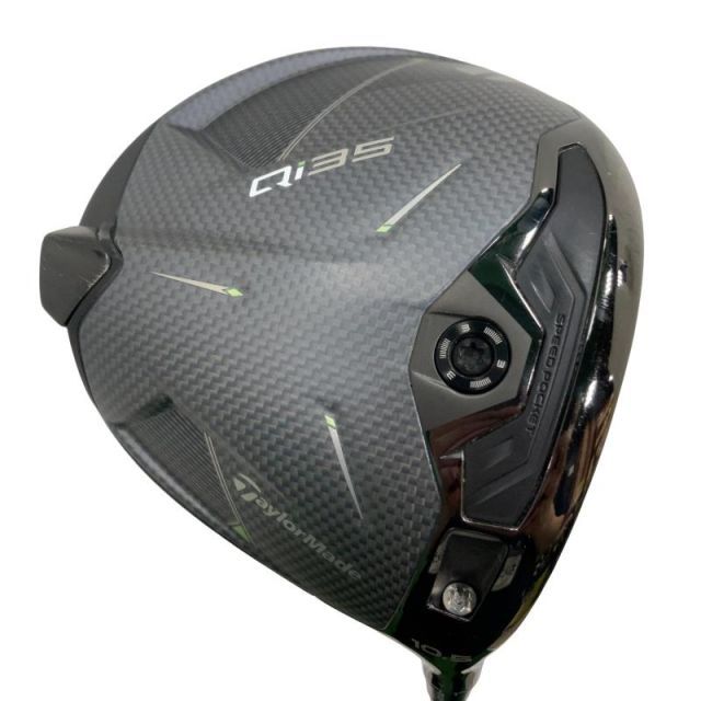 【中古】 テーラーメイド Qi35 10.5° ドライバー DR Diamana SILVER TM55(Qi35 DR) (フレックスS) メンズ 男性用 右利き 右用 Bランク ゴルフクラブ