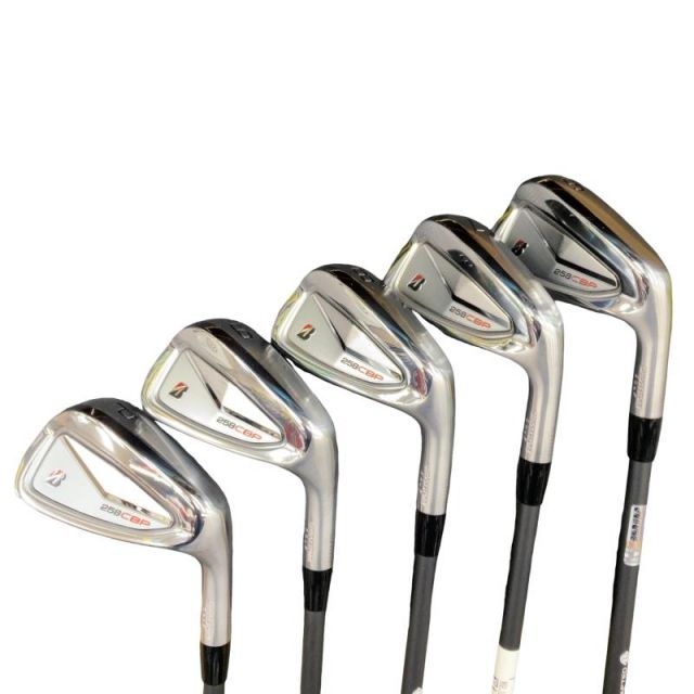 【中古】 ブリヂストン BRIDGESTONE 258CBP 6S アイアンセット IR 純正特注シャフト (フレックスR) メンズ 男性用 右利き 右用 Cランク ゴルフクラブ