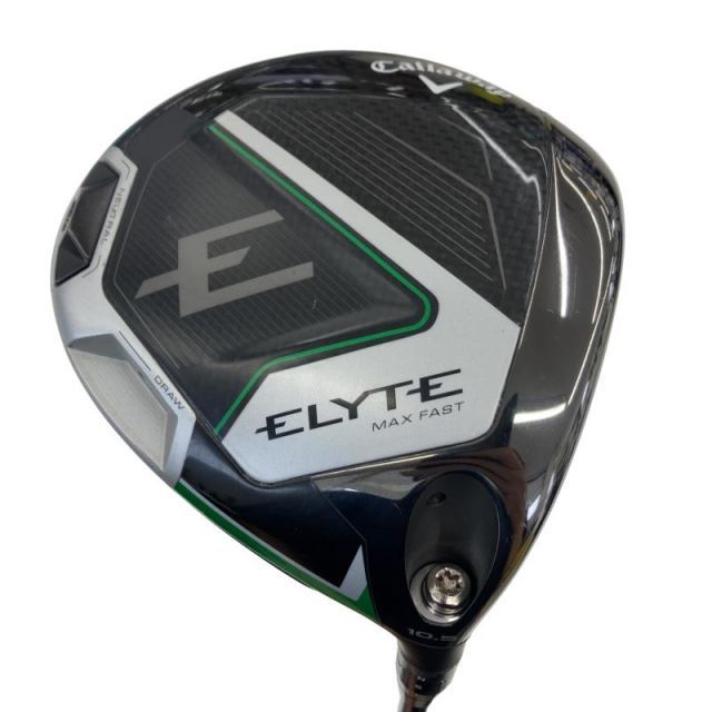 【中古】 キャロウェイ ELYTE MAX FAST 10.5° ドライバー DR LIN-Q GREEN 40 for CW(ELYTE DR) (フレックスR) メンズ 男性用 右利き 右用 Bランク ゴルフクラブ