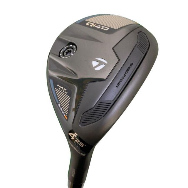 【中古】 テーラーメイド Qi4D MAX LITE U4 ユーティリティ UT REAX 45(Qi4D UT) (フレックスR) メンズ 男性用 右利き 右用 Bランク ゴルフクラブ