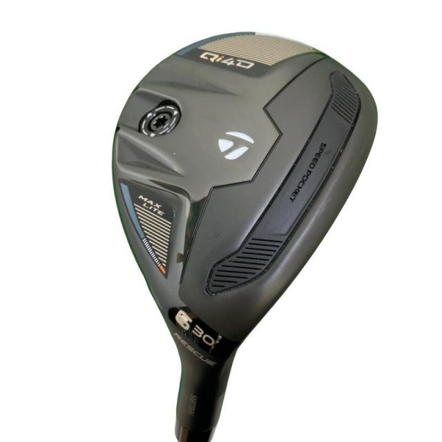 【中古】 テーラーメイド Qi4D MAX LITE U6 ユーティリティ UT REAX 45(Qi4D UT) (フレックスR) メンズ 男性用 右利き 右用 Bランク ゴルフクラブ