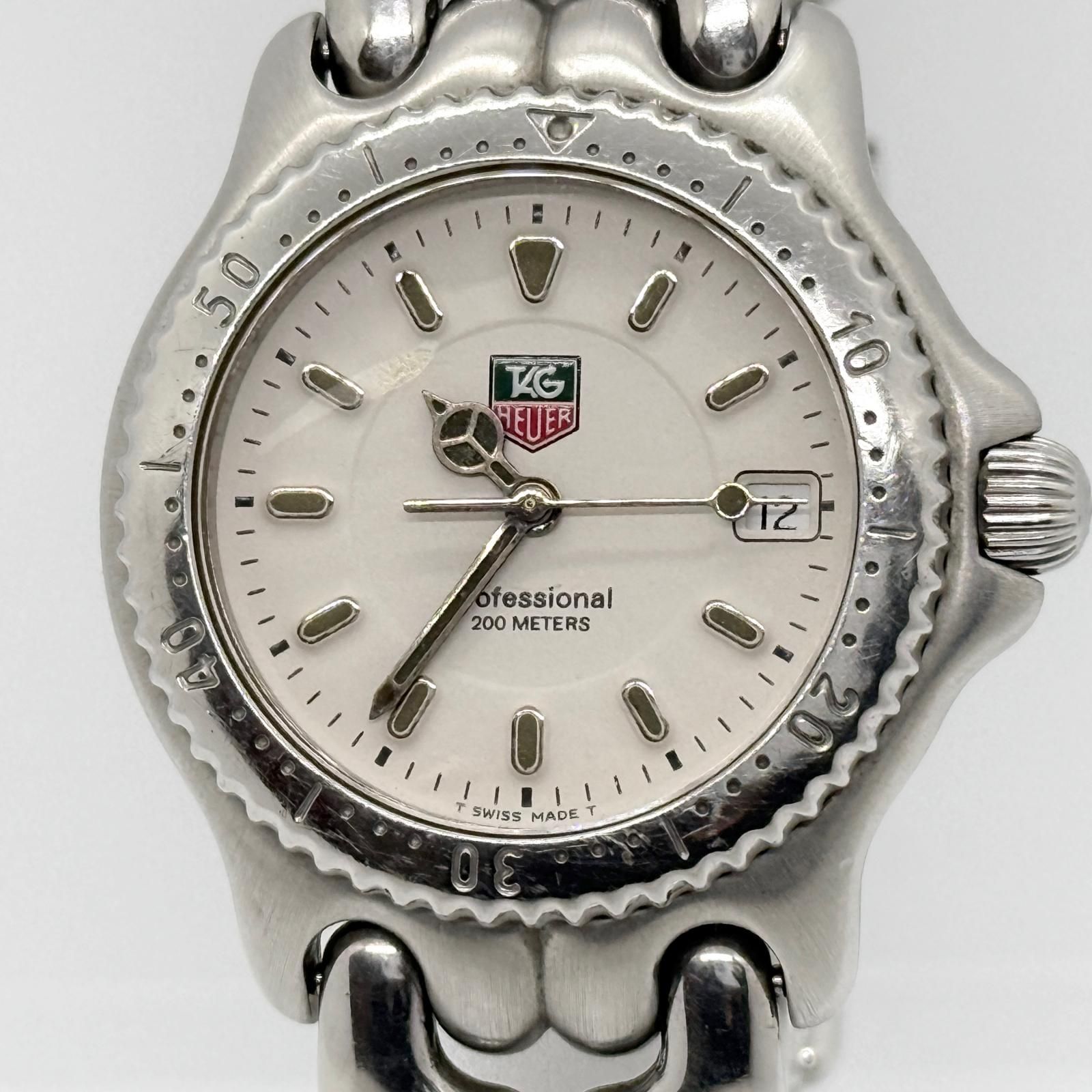 TAG HEUER タグホイヤー プロフェッショナル 200M WG1212-K0 ホワイト