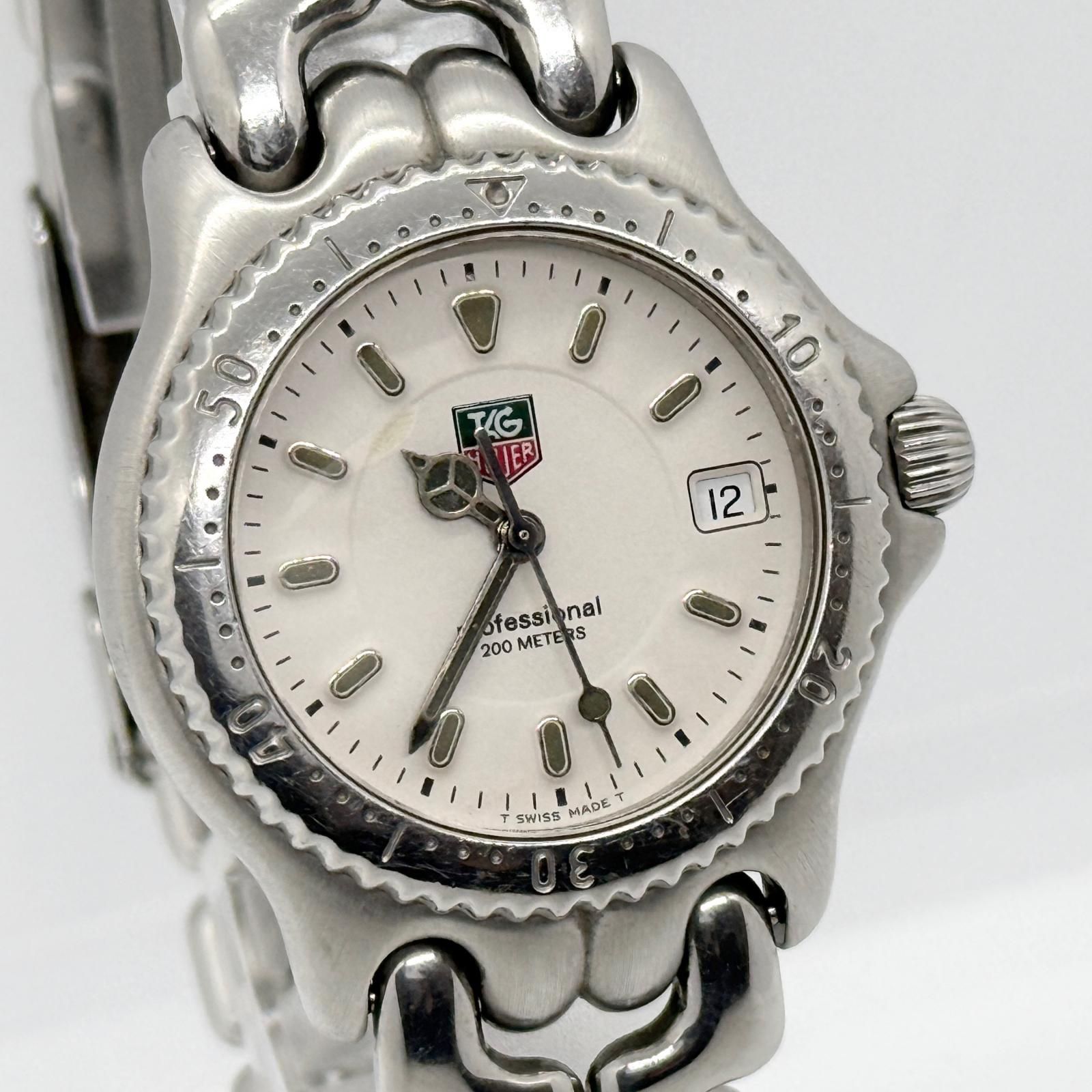 TAG HEUER タグホイヤー プロフェッショナル 200M WG1212-K0 ホワイト