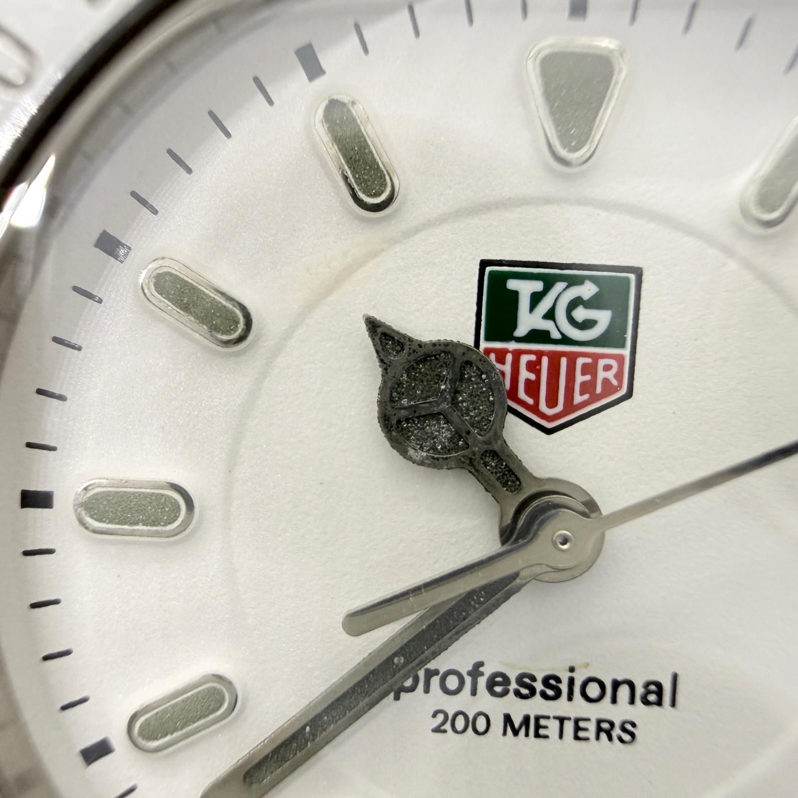 TAG HEUER タグホイヤー プロフェッショナル 200M WG1212-K0 ホワイト