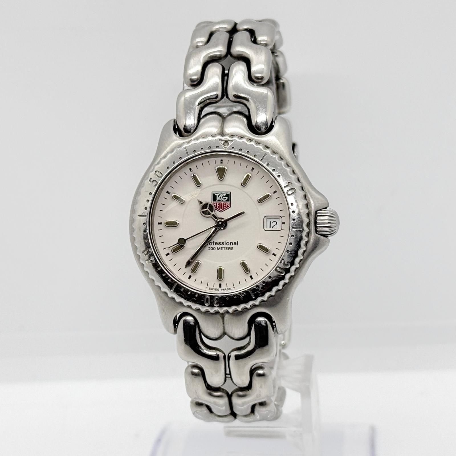 【稼働中】タグホイヤー セル プロフェッショナル WG1212-K0 TAG HEUER タグホイヤー プロフェッショナル 200M WG1212-K0 ホワイト