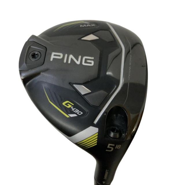 【中古】 ピン G430 MAX 5W フェアウェイウッド FW ALTA J CB BLACK(FW) (フレックスS) メンズ 男性用 右利き 右用 Bランク ゴルフクラブ