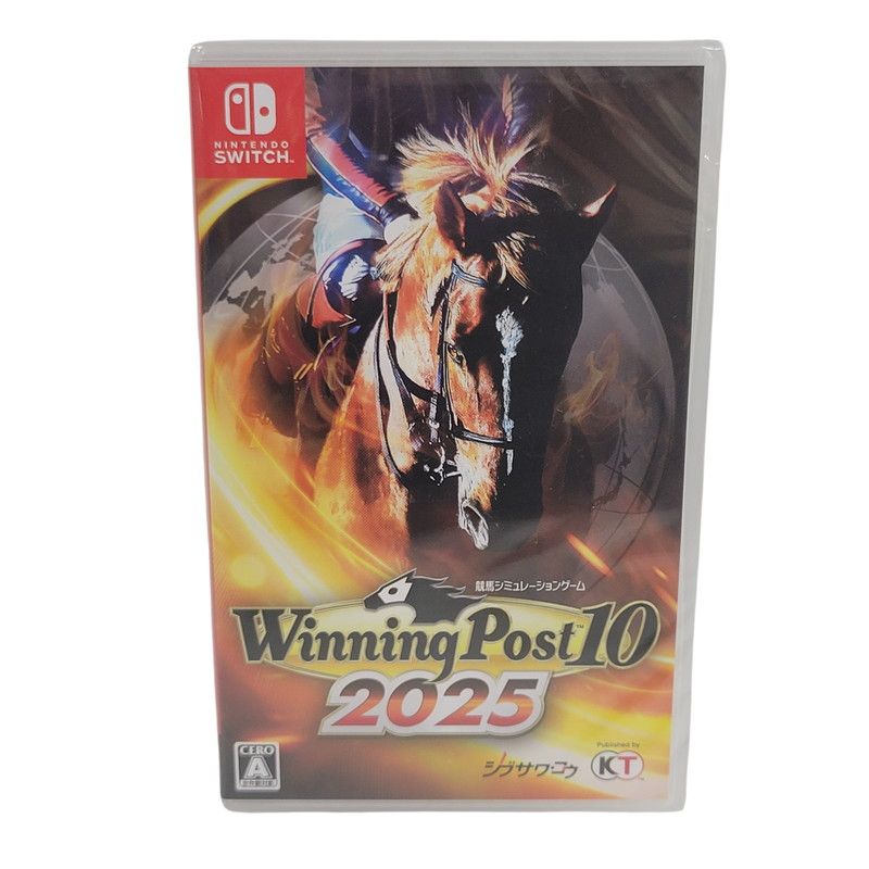 【中古美品】 【未開封】【ゲーム】Winning Post 10 2025 CERO区分_A 全年齢対象 Nintendo Switch 任天堂 スイッチ ソフト 【029-260616-as-12-izu】