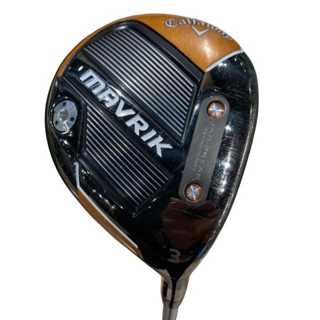 【中古】 キャロウェイ MAVRIK 3W フェアウェイウッド FW 純正特注シャフト (フレックスS) メンズ 男性用 右利き 右用 Cランク ゴルフクラブ