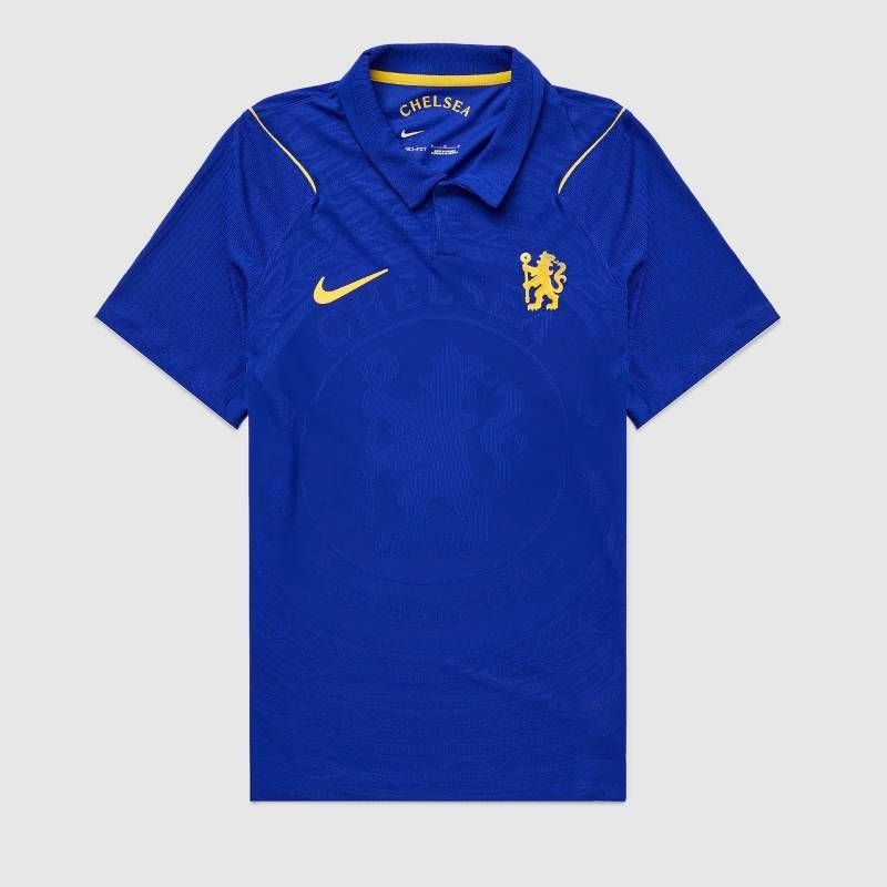 【送料無料・匿名配送】Nike ナイキ チェルシー 26/27 公式 オーセンティック 選手着用モデル 青×金 サッカー ユニフォーム ADV 襟付き 新品 正規品