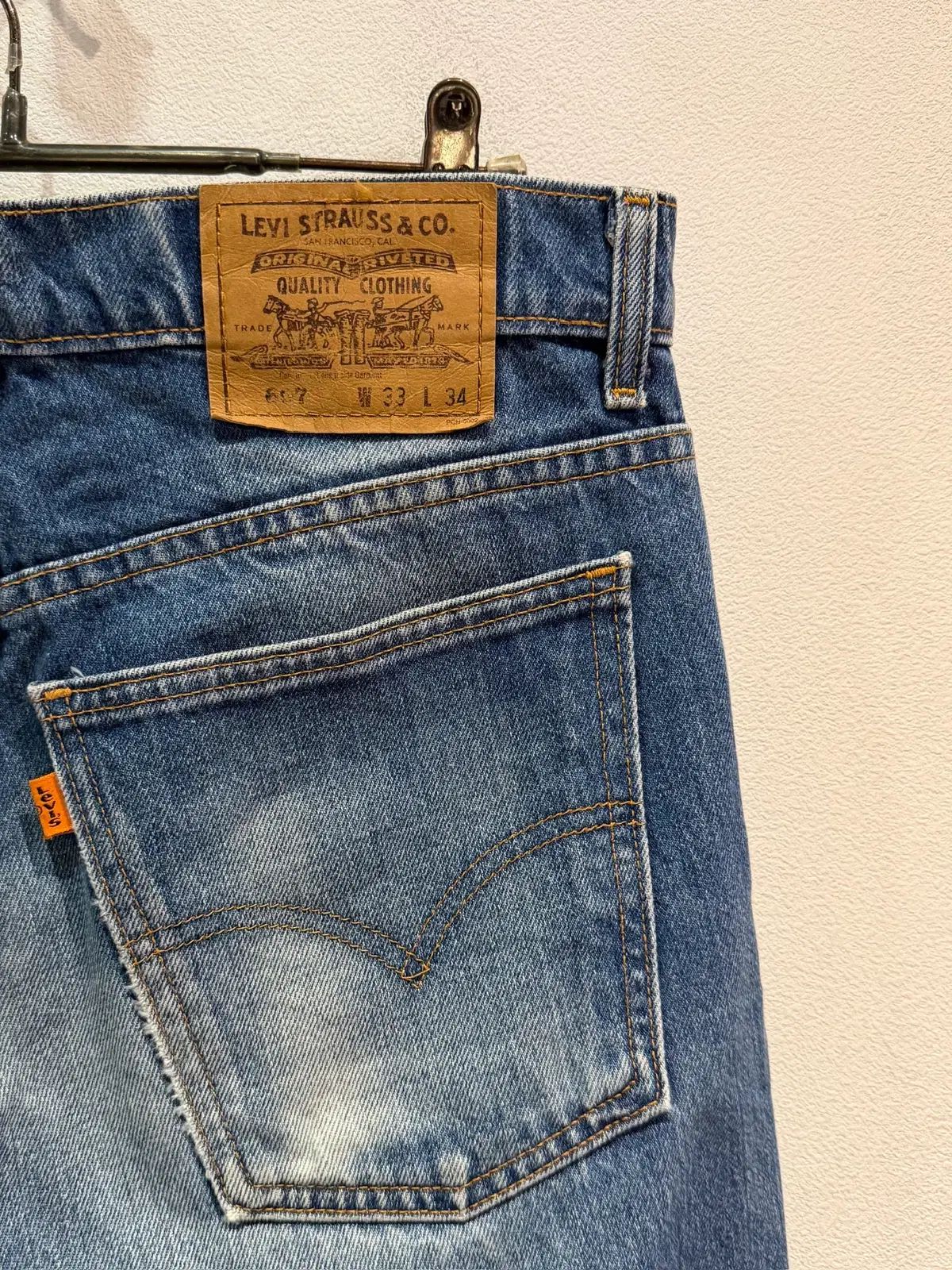 90年代 Levi's 607 オレンジタブ (31)