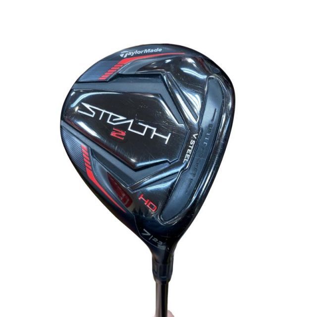 【中古】 テーラーメイド STEALTH2 HD 7W フェアウェイウッド FW TENSEI RED TM50(STEALTH FW) (フレックスS) メンズ 男性用 右利き 右用 Cランク ゴルフクラブ