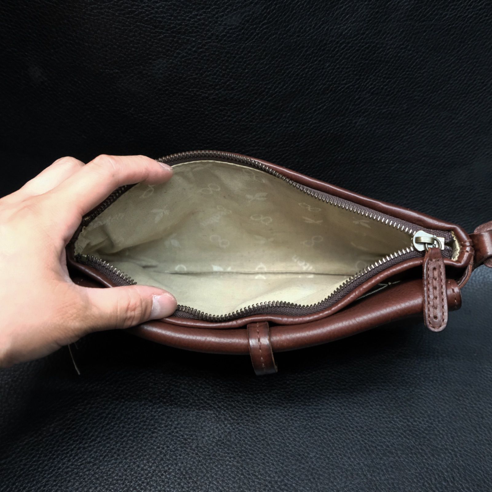 genten 未使用 4way/3way トスカ ショルダーバッグ ポーチ ミネルバ