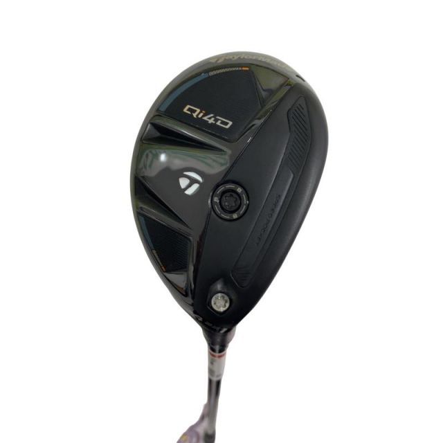 【中古】 テーラーメイド Qi4D U4 ユーティリティ UT REAX 75(Qi4D UT) (フレックスS) メンズ 男性用 右利き 右用 Bランク ゴルフクラブ