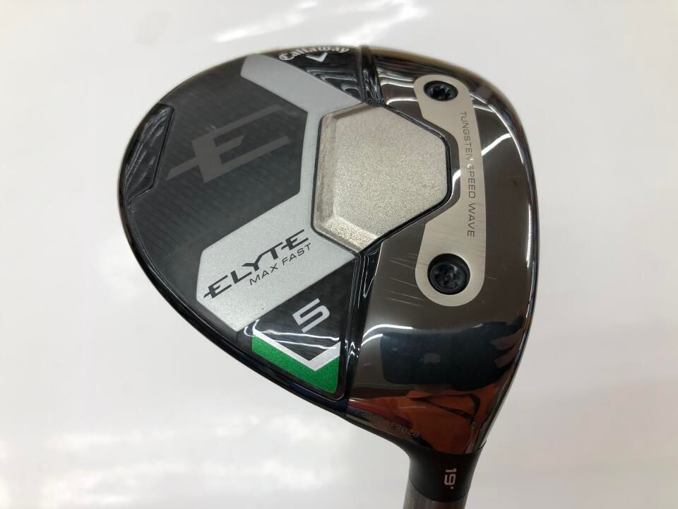 キャロウェイ　ELYTE MAX FAST　19度　LIN-Q GREEN 40 for Callaway　Rフレックス　フェアウェイウッド　中古　ゴルフドゥ！吹上店【最短即日発送】