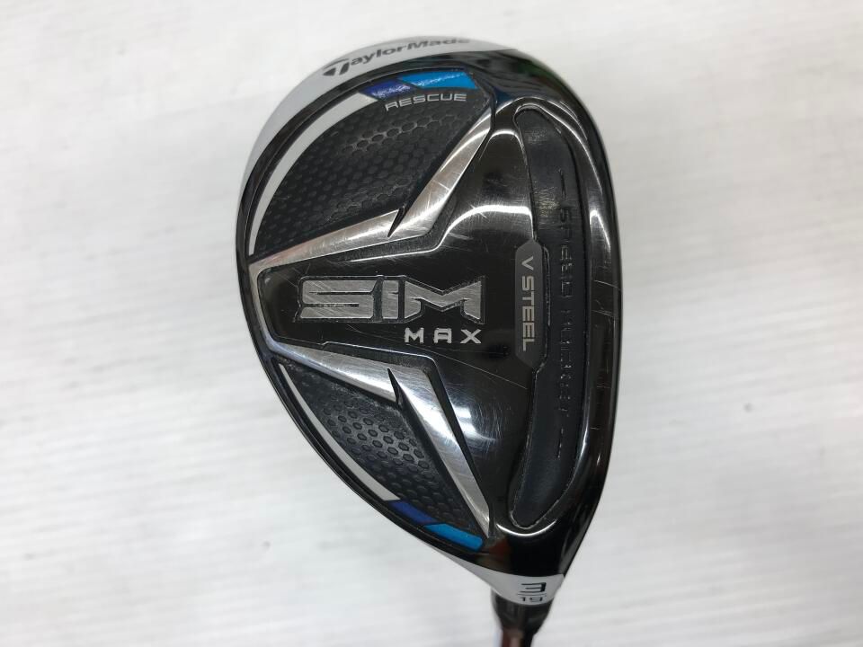 テーラーメイド　SIM MAX　19度　KBS MAX85 JP　Sフレックス　ユーティリティ　中古　ゴルフドゥ！深谷店【最短即日発送】