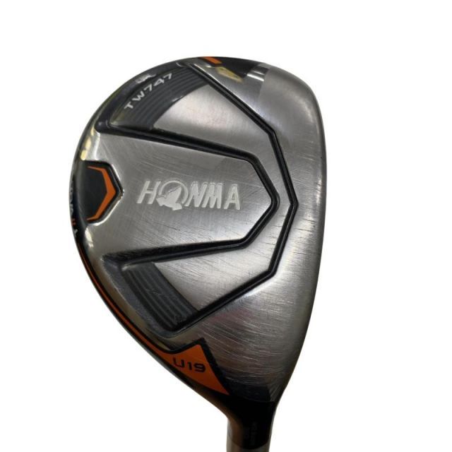 【中古】 本間ゴルフ TOUR WORLD TW747 19° ユーティリティ UT VIZARD UT-H7 (フレックスその他) メンズ 男性用 右利き 右用 Cランク ゴルフクラブ