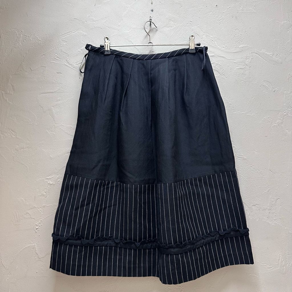 COMME des GARCONS コムデギャルソン Swiching Shirt Skirt スカート
