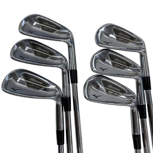 【中古】 ミズノ MP-59 6S アイアンセット IR Dynamic Gold (フレックスS) メンズ 男性用 右利き 右用 Cランク ゴルフクラブ