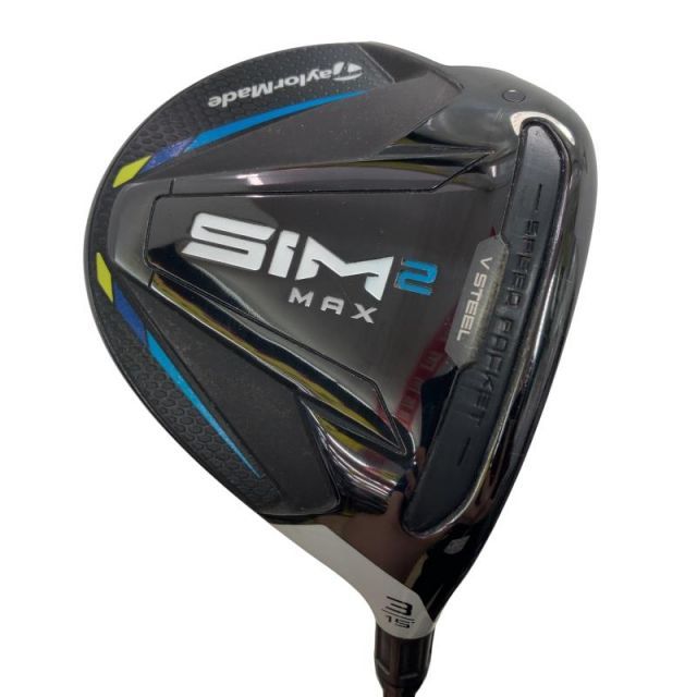 【中古】 テーラーメイド SIM2 MAX 3HL USA フェアウェイウッド FW VENTUS BLUE 6(TM) FW (フレックスS) メンズ 男性用 右利き 右用 Cランク ゴルフクラブ