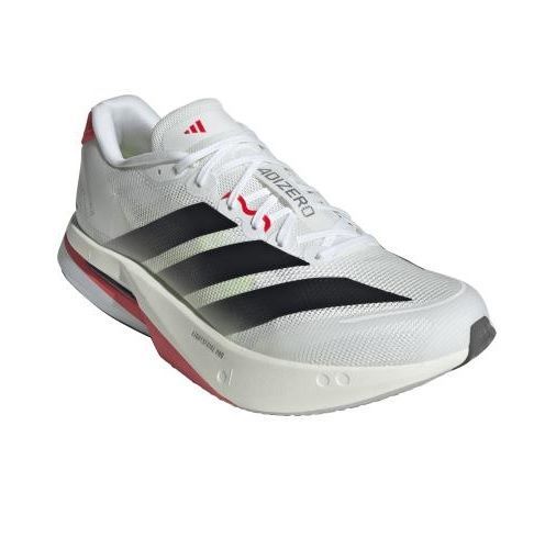 国内正規品　25.5cm　アディダス アディゼロ ボストン 13 adidas ADIZERO BOSTON 13 メンズ ランニングシューズ JS4932 Cloud White ★17000 ※北海道・離島・沖縄県へのお届け不可