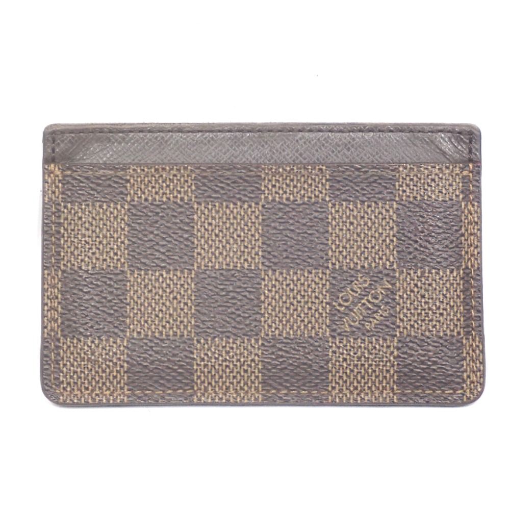 NA417803 ルイ・ヴィトン カードケース 名刺入れ ダミエ ポルト カルト サーンプル N61722 ユニセックス LOUIS VUITTON 中古