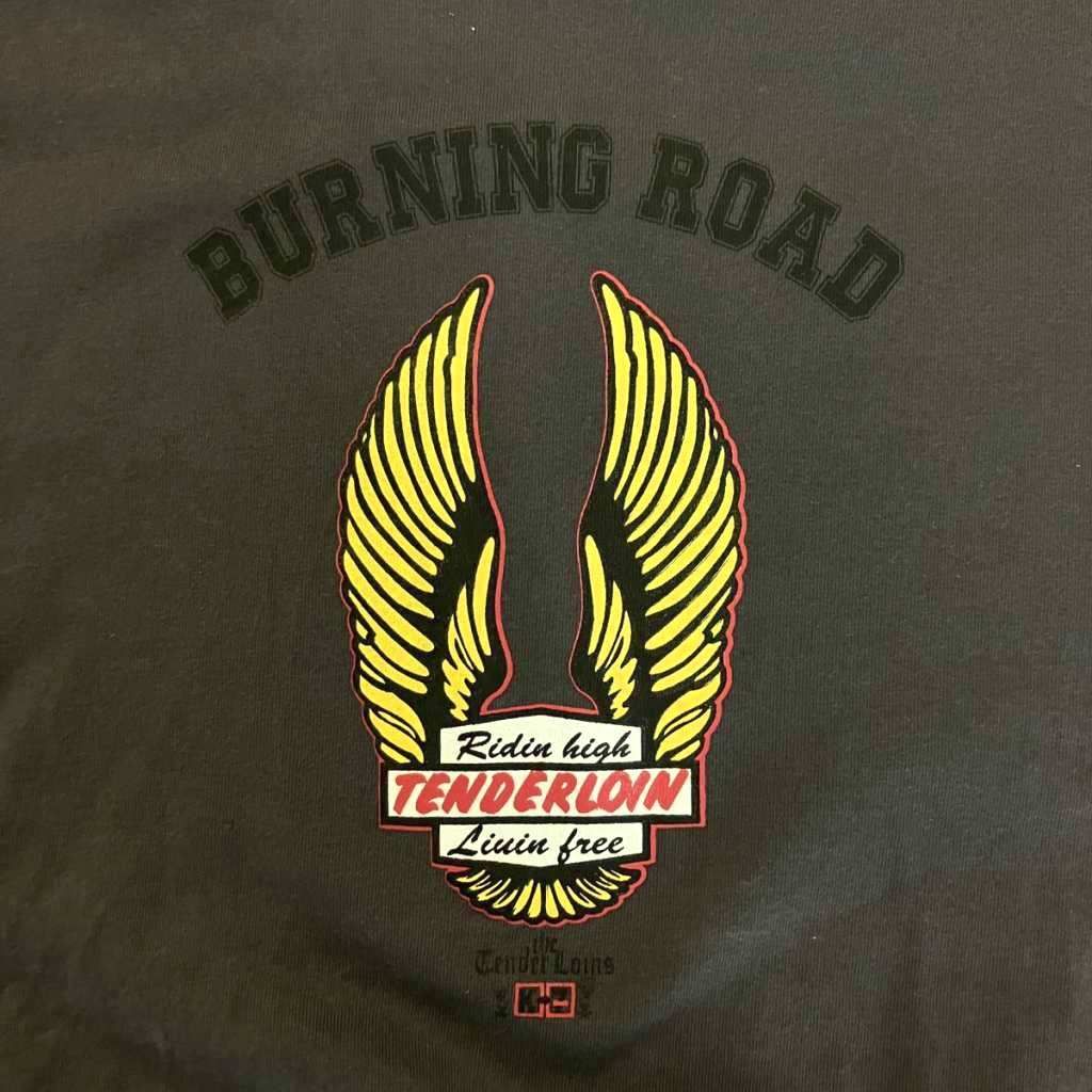 テンダーロイン TENDERLOIN BURNING ROADプリントTee アーカイブ T