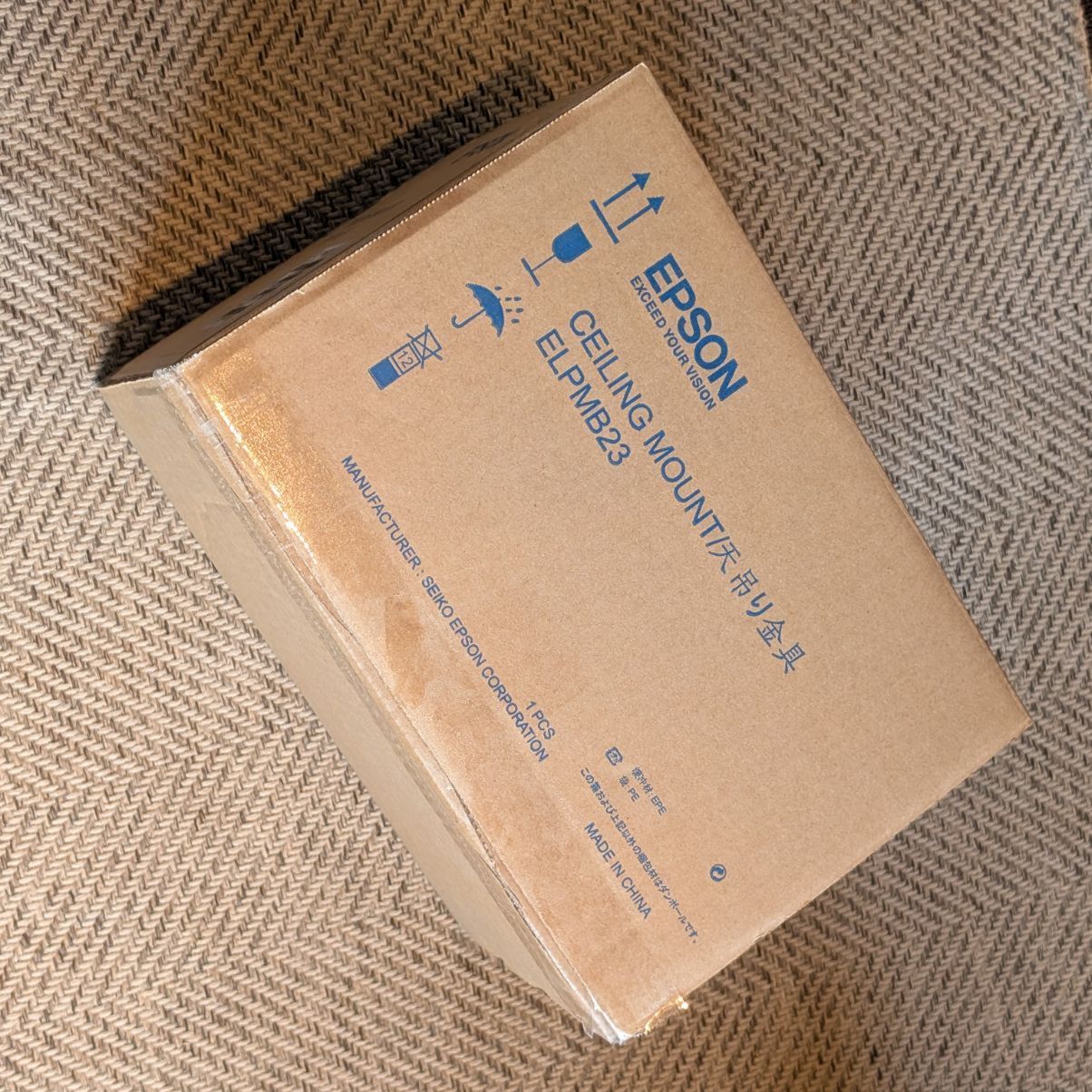 開封未使用】EPSON 天吊金具 ELPMB23（プロジェクター用） - メルカリ