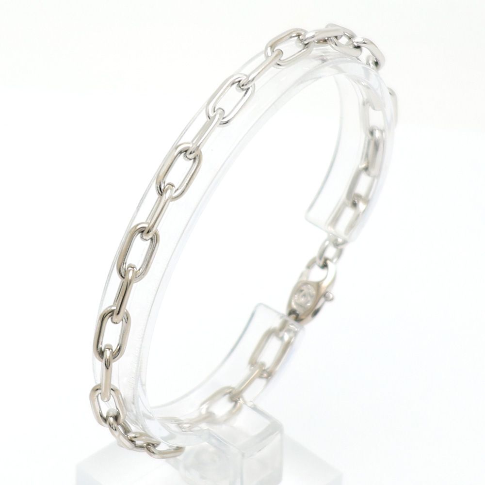 【楠本質店/元住吉】カルティエ/Cartier　K18WG　スパルタカス ブレスレット　19cm【中古】