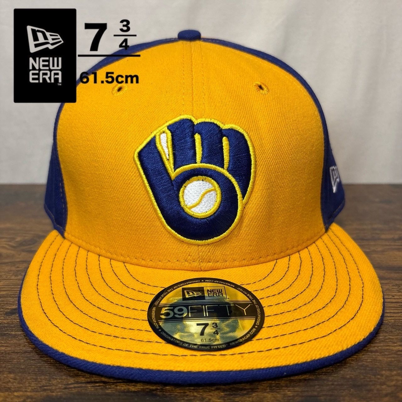 E59 ニューエラ 59fifty ブルワーズ usa製 ヴィンテージ 1700