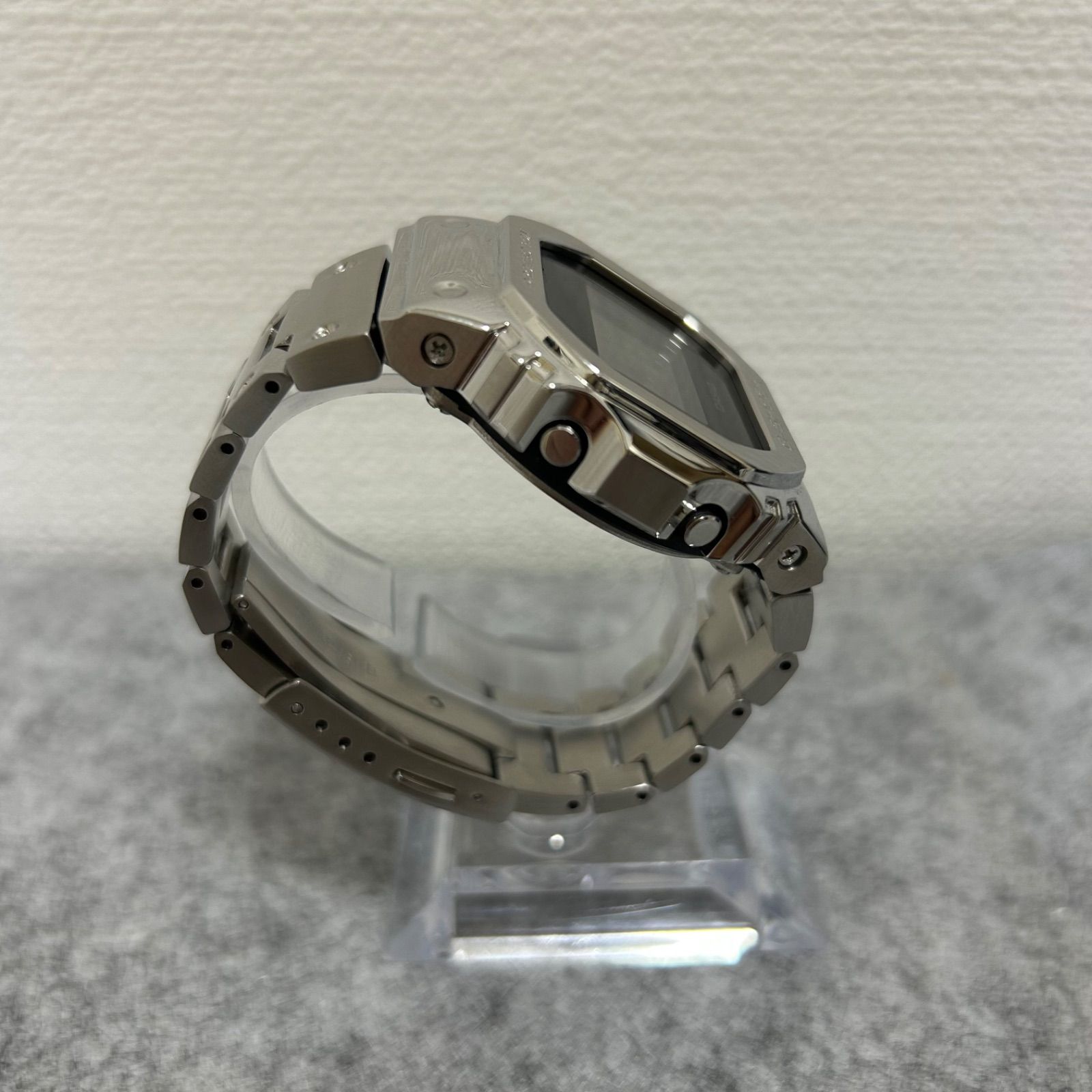 ケース付き】CASIO G-SHOCK メタルベゼルカスタム DW-5600BB - メルカリ