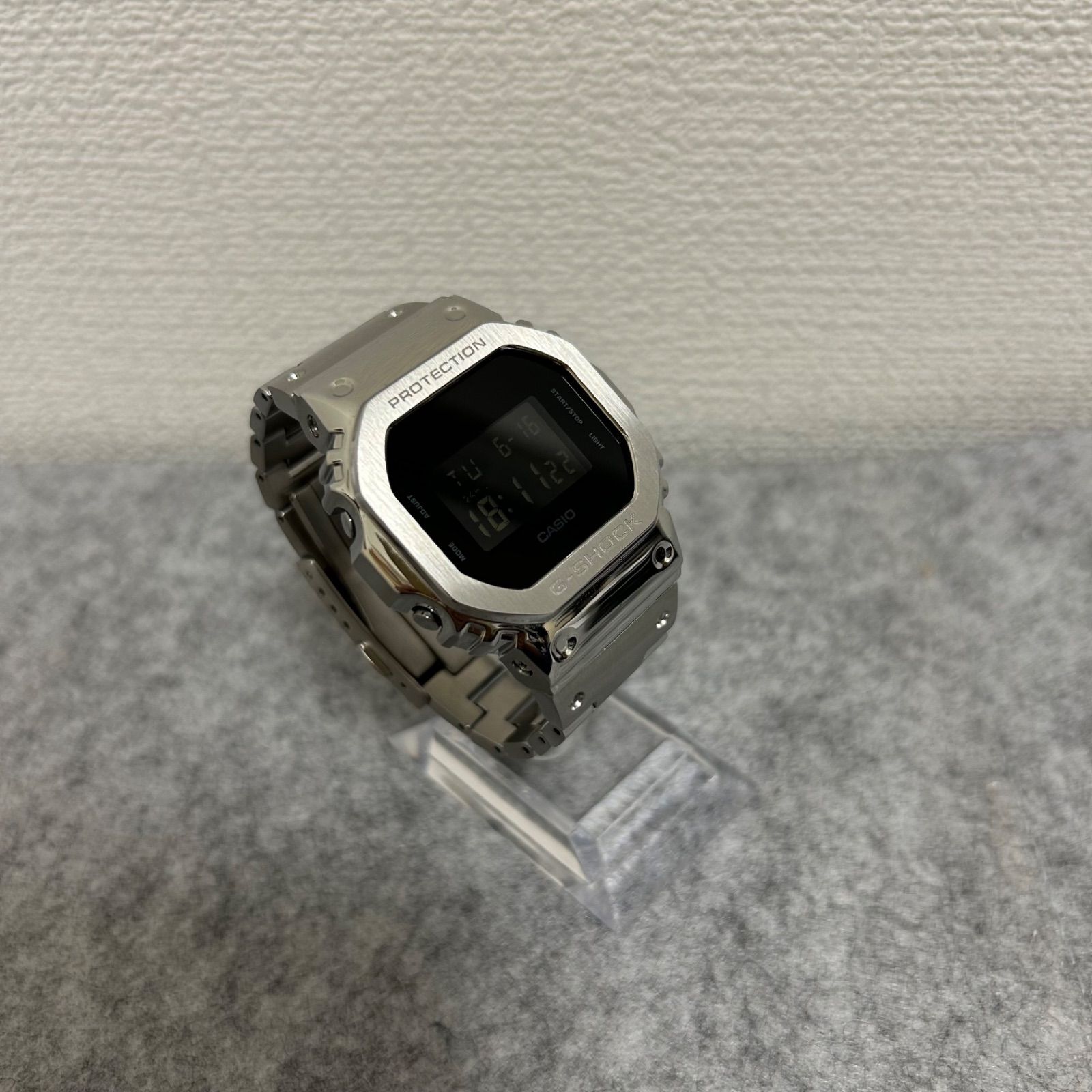 ケース付き】CASIO G-SHOCK メタルベゼルカスタム DW-5600BB - メルカリ
