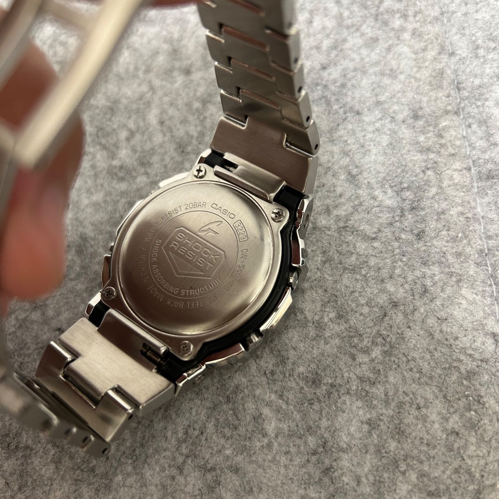 ケース付き】CASIO G-SHOCK メタルベゼルカスタム DW-5600BB - メルカリ