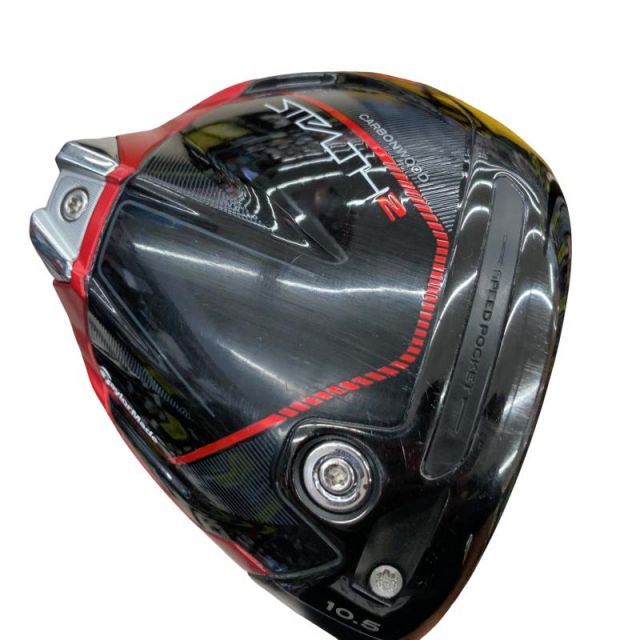 【中古】 テーラーメイド STEALTH2 10.5° ドライバー DR TENSEI RED TM50(STEALTH DR) (フレックスSR) メンズ 男性用 右利き 右用 Cランク ゴルフクラブ
