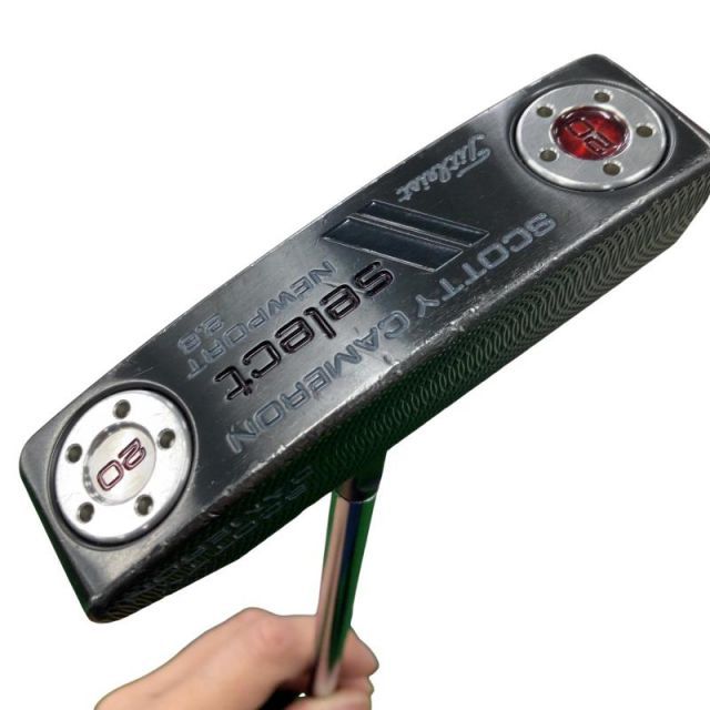 【中古】 タイトリスト SCOTTY CAMERON select NEWPORT 2.6 33インチ パター PT スチール (フレックスその他) メンズ 男性用 右利き 右用 Dランク ゴルフクラブ