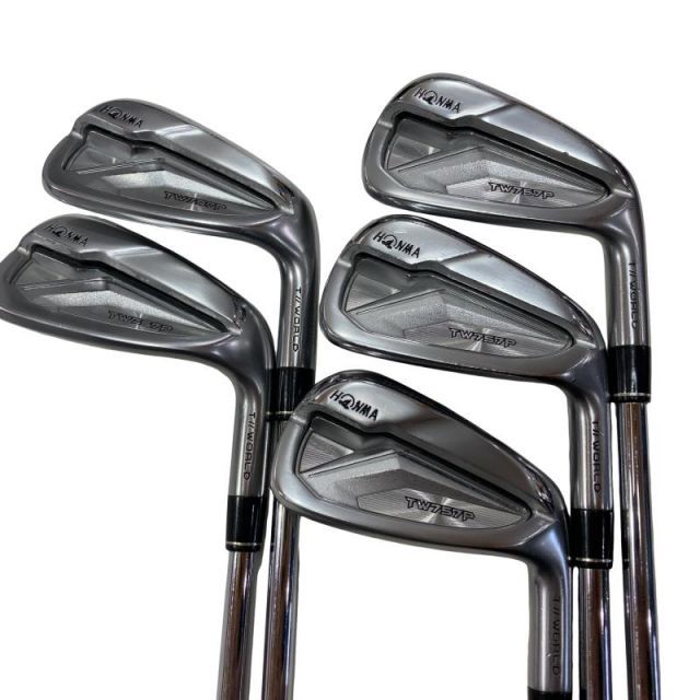【中古】 本間ゴルフ TOUR WORLD TW757P 6S アイアンセット IR 純正特注シャフト (フレックスS) メンズ 男性用 右利き 右用 Cランク ゴルフクラブ