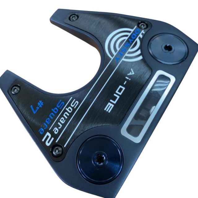【中古】 オデッセイ Ai-ONE SQUARE 2 SQUARE #7 33インチ パター PT STROKE LAB 90 スチール (フレックスその他) メンズ 男性用 右利き 右用 Bランク ゴルフクラブ