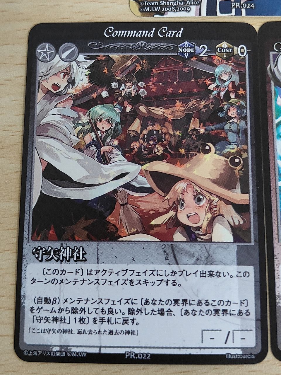 aca622 東方Vision 東方Project Vision カード まとめ Command Card