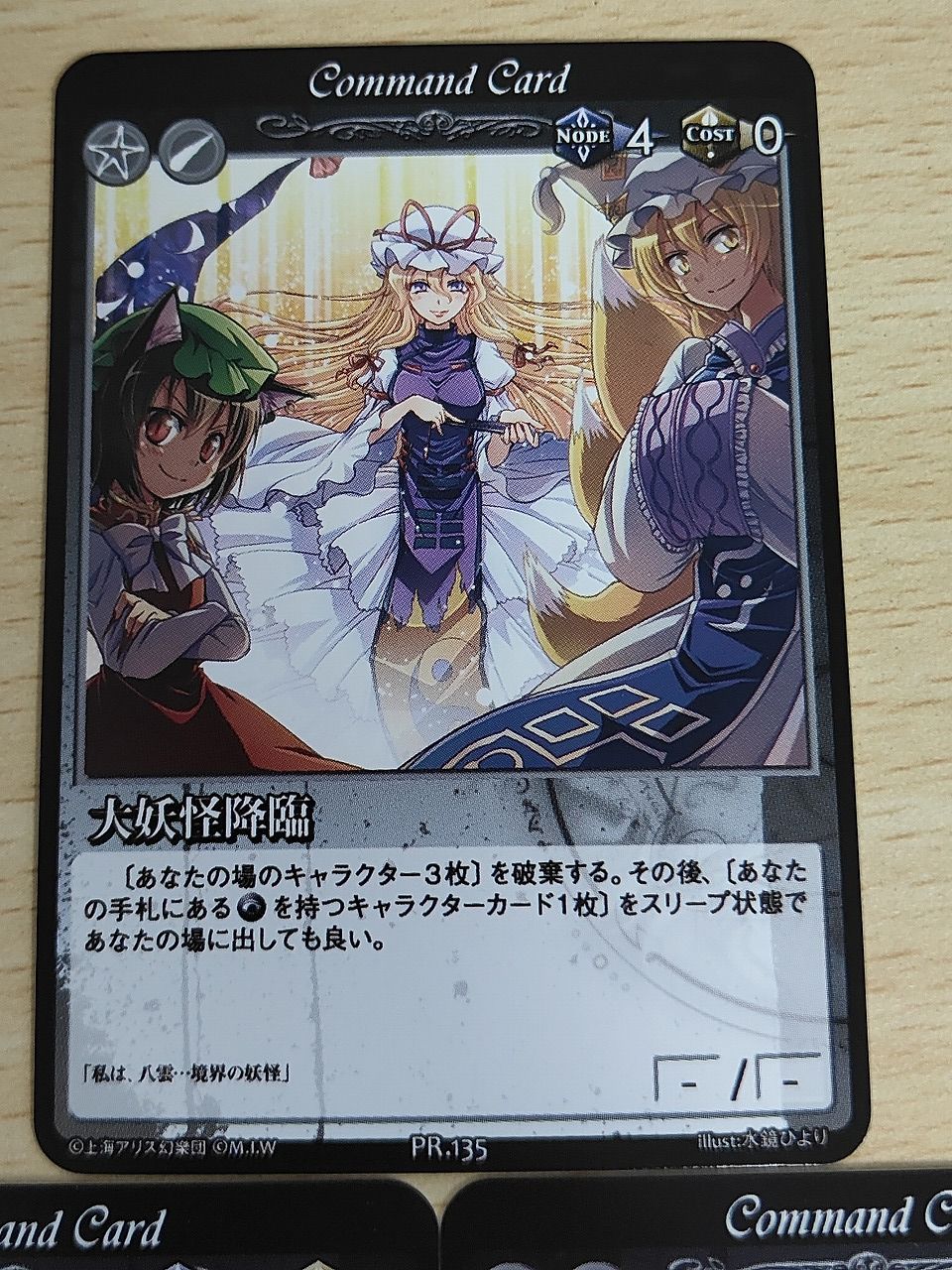 aca622 東方ビジョン 東方Vision カード まとめ Command Card ぴったり