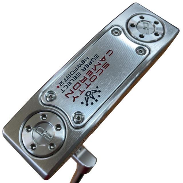 【中古】 タイトリスト SCOTTY CAMERON SUPER SELECT NEWPORT 2 PLUS 33インチ パター PT スチール (フレックスその他) メンズ 男性用 右利き 右用 Bランク ゴルフクラブ