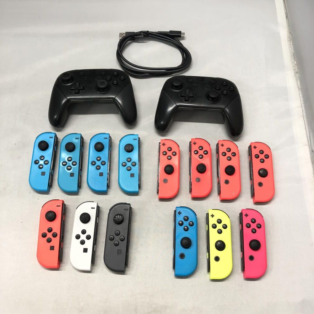 中古】ｹﾞｰﾑOP）任天堂 ジャンク まとめ Switchプロコン・ジョイコン