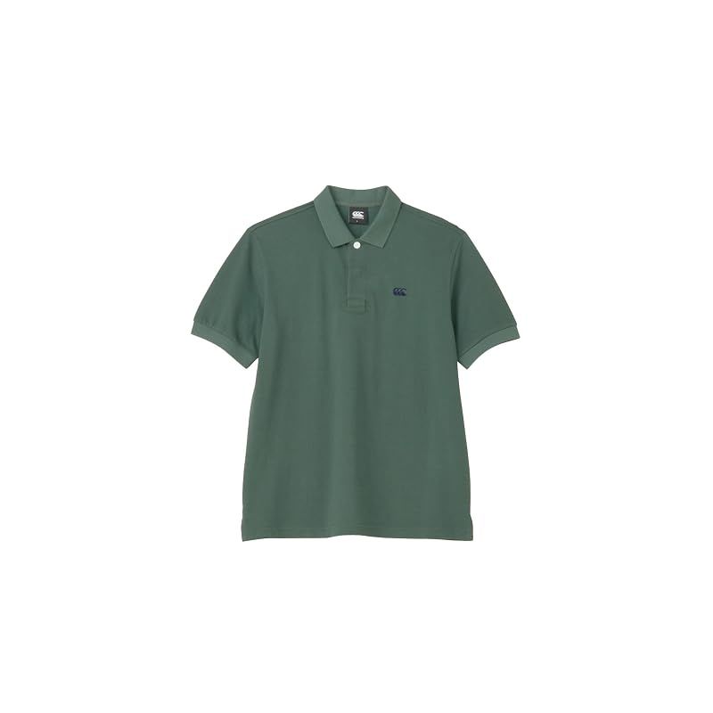 【新品】 [カンタベリー] ラガーポロ S/S RUGGER POLO FG_フォレストグリーン L