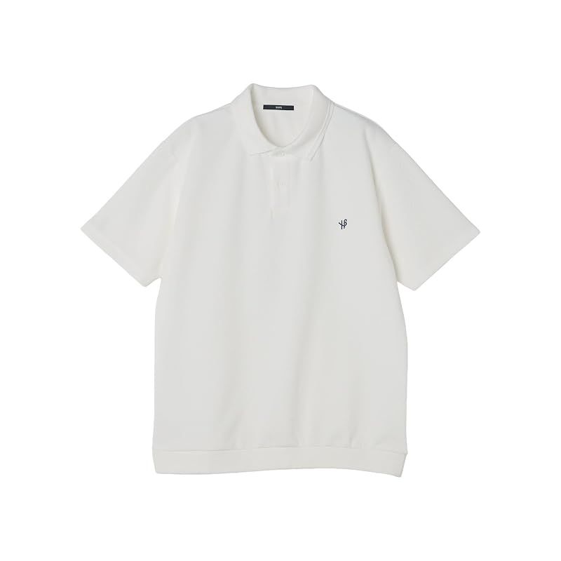 【新品】 [シップス] ポロシャツ WEB先行 抗菌 防臭 ワンポイントロゴ バーズアイ 半袖 ポロシャツ メンズ 112240017 ホワイト M