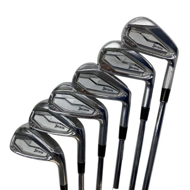 【中古】 ダンロップ SRIXON ZX5 6S アイアンセット IR NS PRO MODUS3 TOUR105 D.S.T (フレックスS) メンズ 男性用 右利き 右用 Cランク ゴルフクラブ
